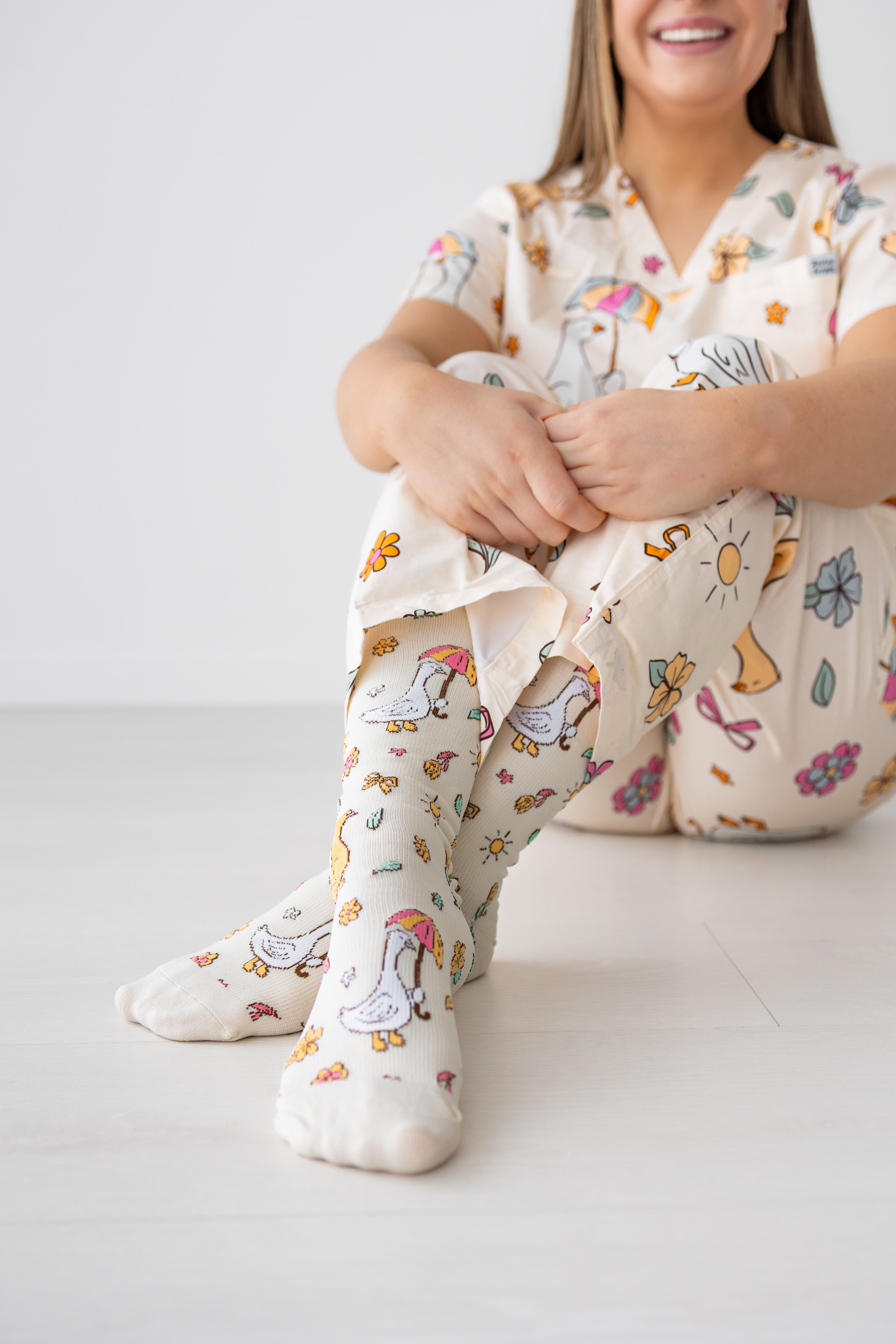 CHARMING GOOSE SOCKS