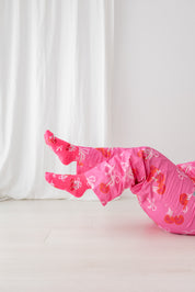 Cherry Bow Compression Socks