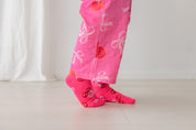 Cherry Bow Compression Socks