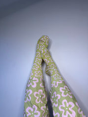 LIME BLOSSOM SOCKS