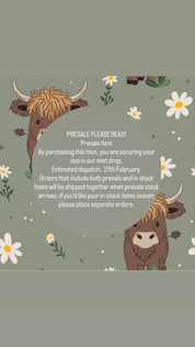 PRESALE! HIGHLAND COW SET